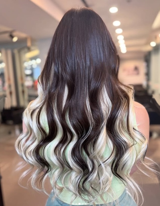 hair extensions at Bloom Hairdressers in Glasgow and Aberdeen