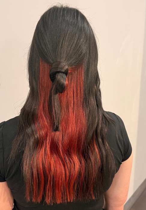 Creative hair colour at Bloom Hairdressers in Glasgow and Aberdeen
