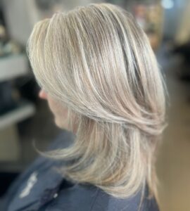 grey hair blending experts in Glasgow and Aberdeen