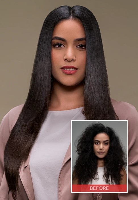 keratin complex hair smoothing in Aberdeen and Glasgow